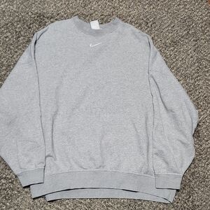 Nike Classic Gray Crewneck Sweater